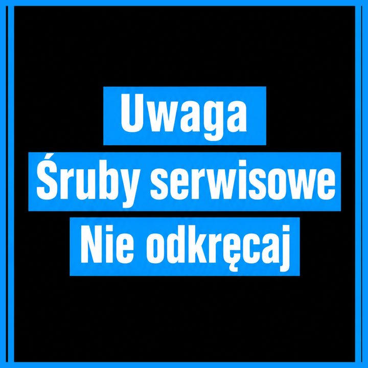 Film: śruby serwisowe na płycie ślizgowej czyszczarki LSC-200 nie są do odkręcania
